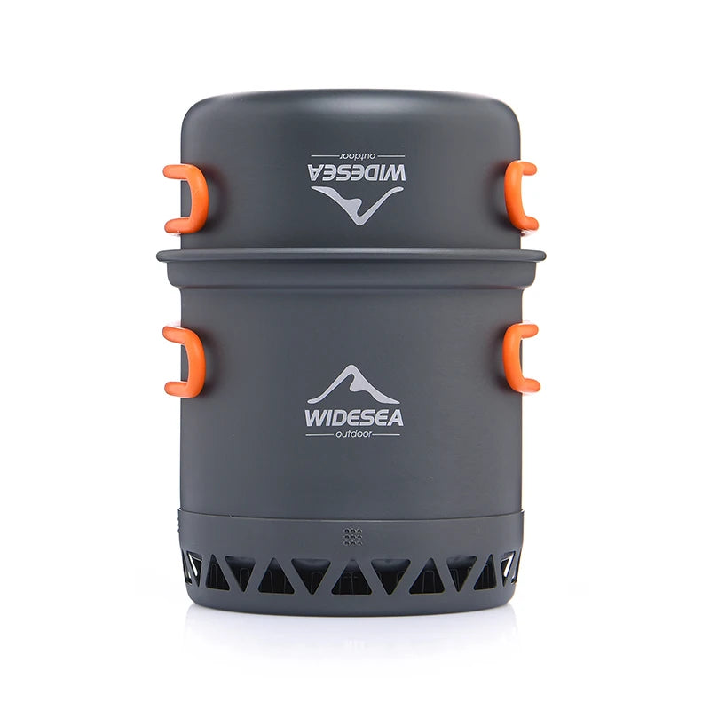 Widesea Outdoor Camping Cookware Set Pot And Kettle