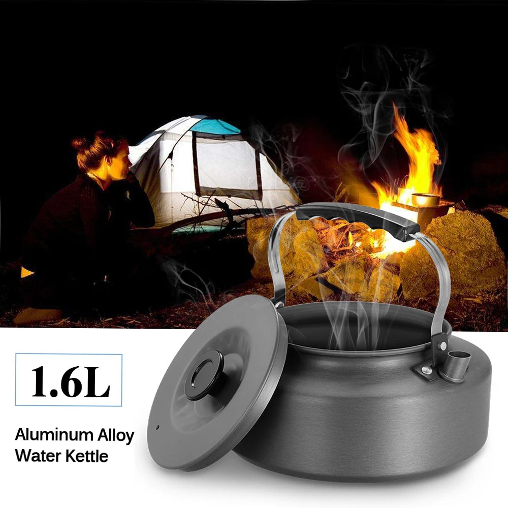 JD Performance Gear Portable Outdoor Water Kettle Aluminum