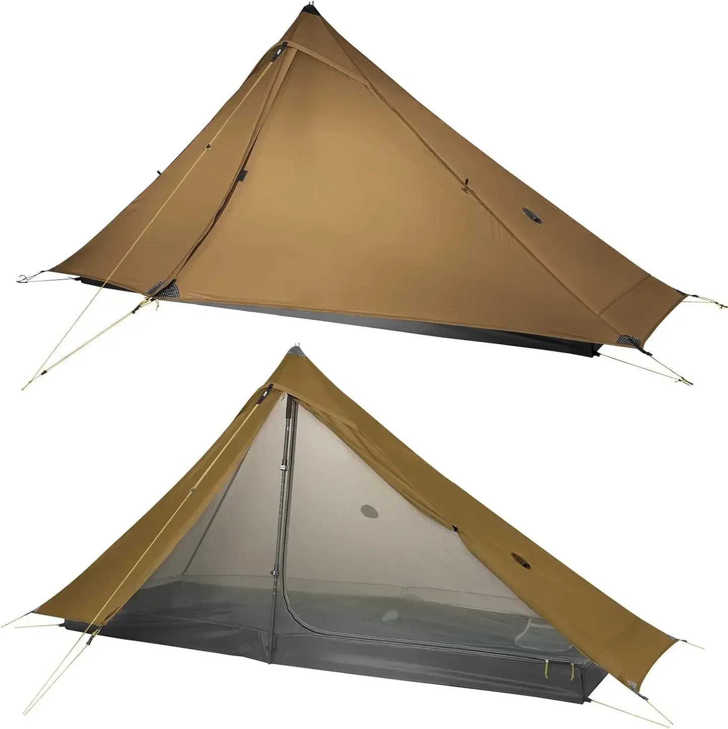 Ultralight 3 Season Backpacking Two Person Cabin Tent