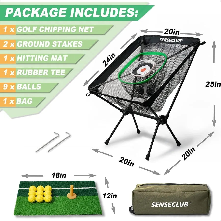 Hign Concerned Foldable Floating Golf Practice Chipping Net Target