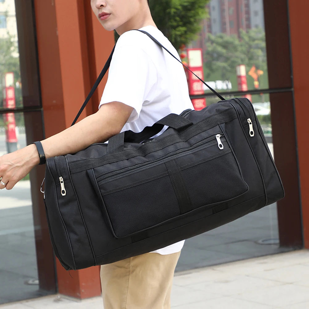 JOCESTYLE Nylon Travel Duffel Bag Waterproof Outdoor Gym Luggage