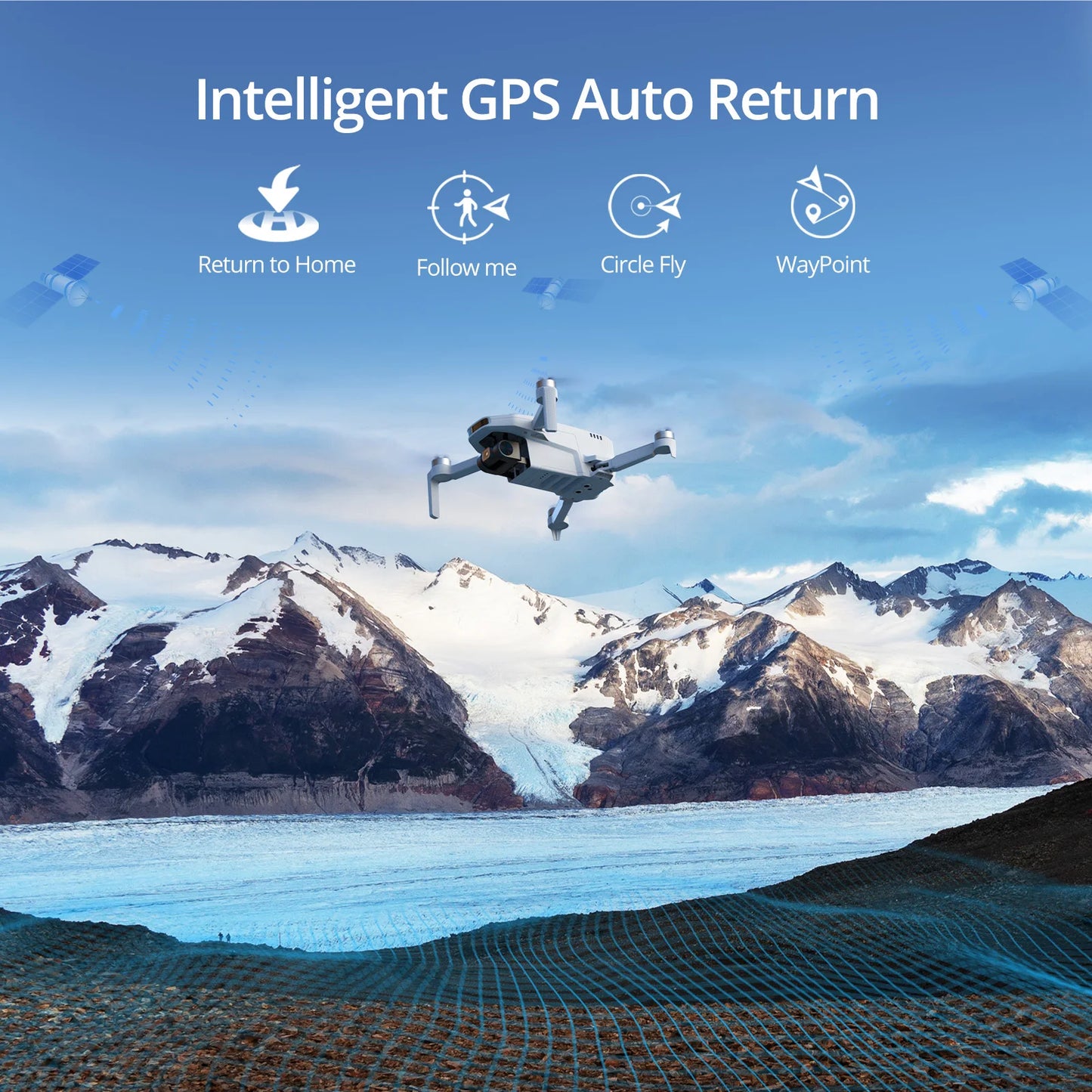 JD Performance Gear Potensic Atom SE Gimbal Drone 4K Camera