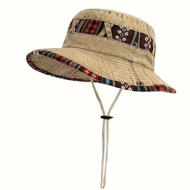 CN Cowboy Hat for Men, Spring Summer Outdoor Hiking Style