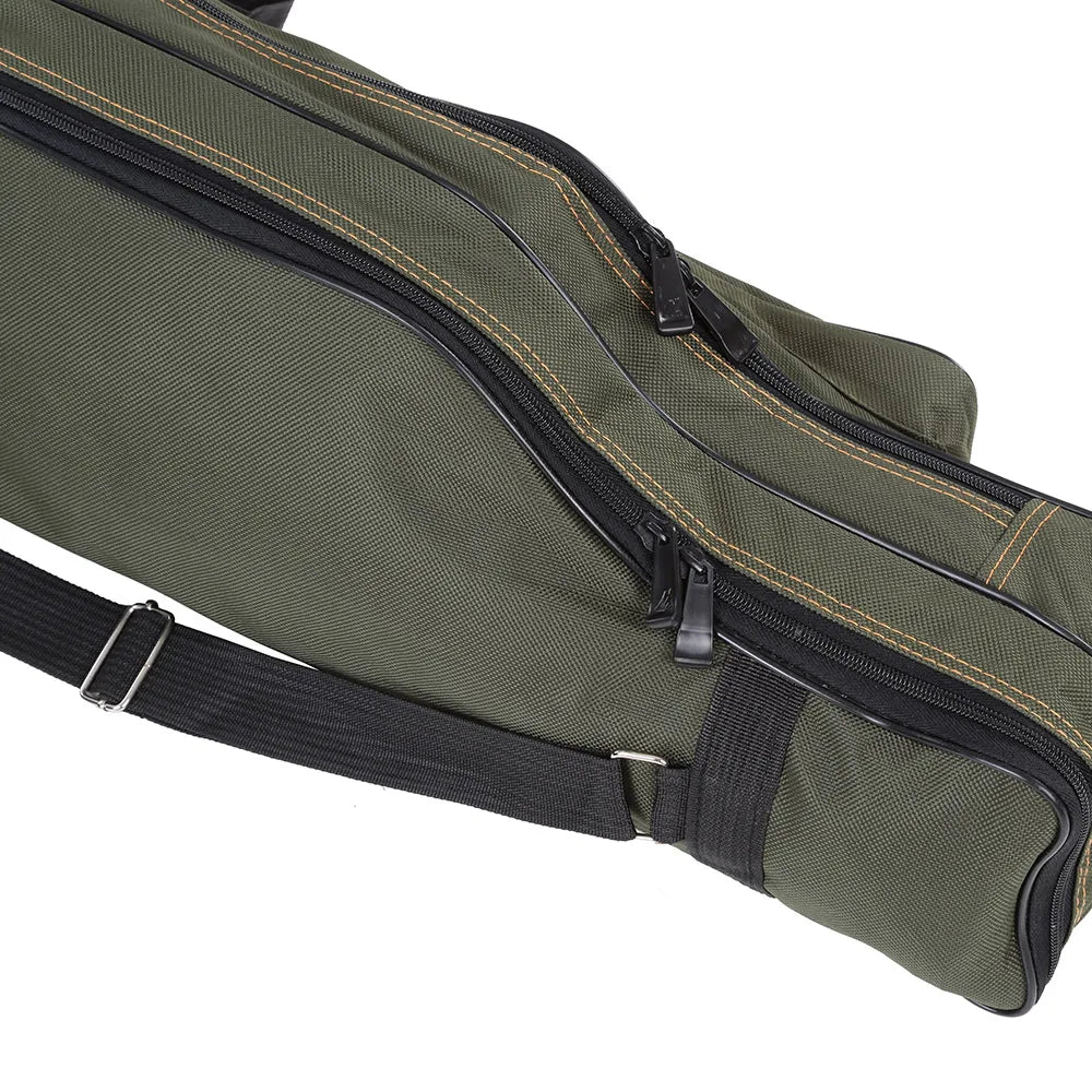 Hign Concerned Folding Fishing Rod Carrier Canvas Bag