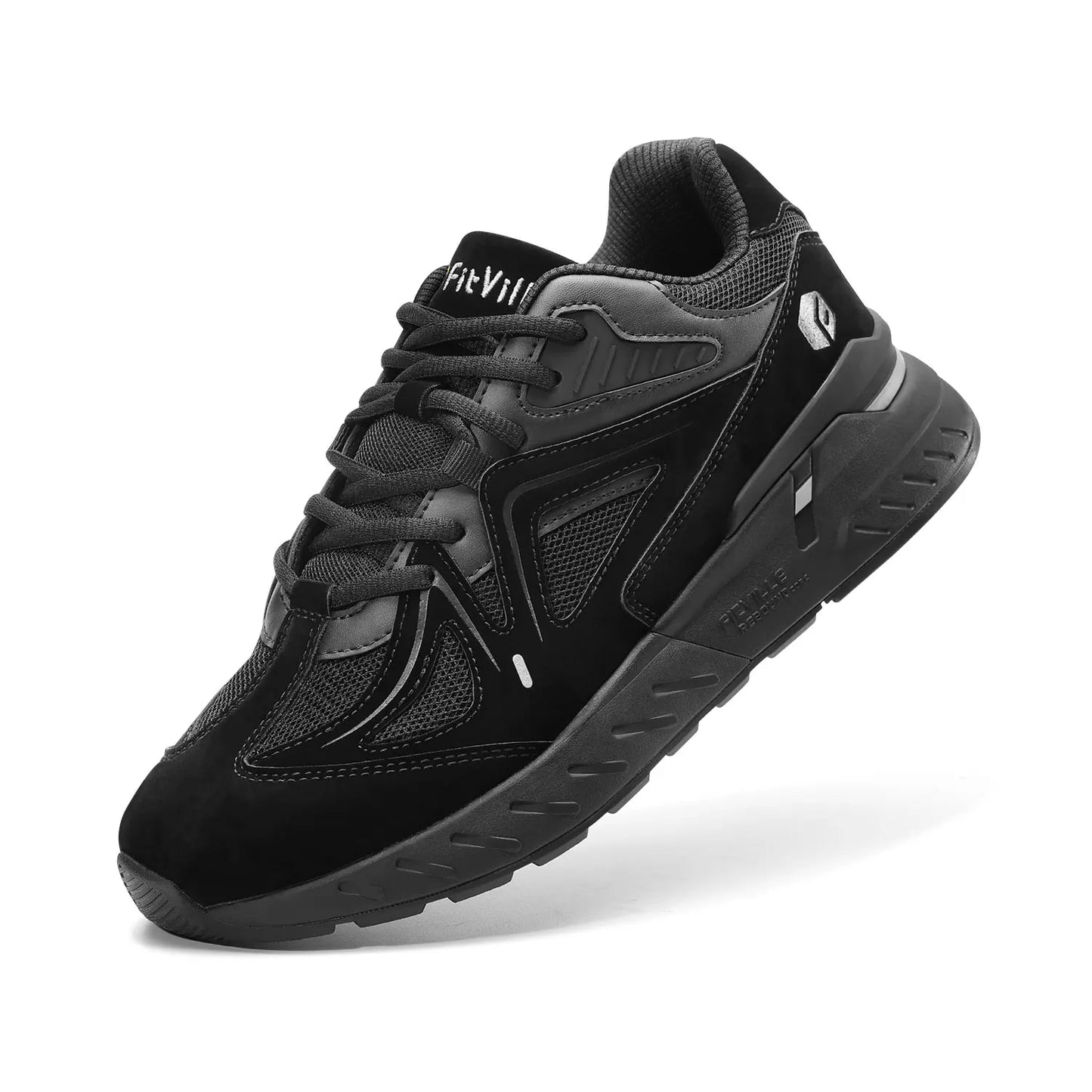 FitVille Extra Wide Mens Walking Shoes Lightweight Sneakers