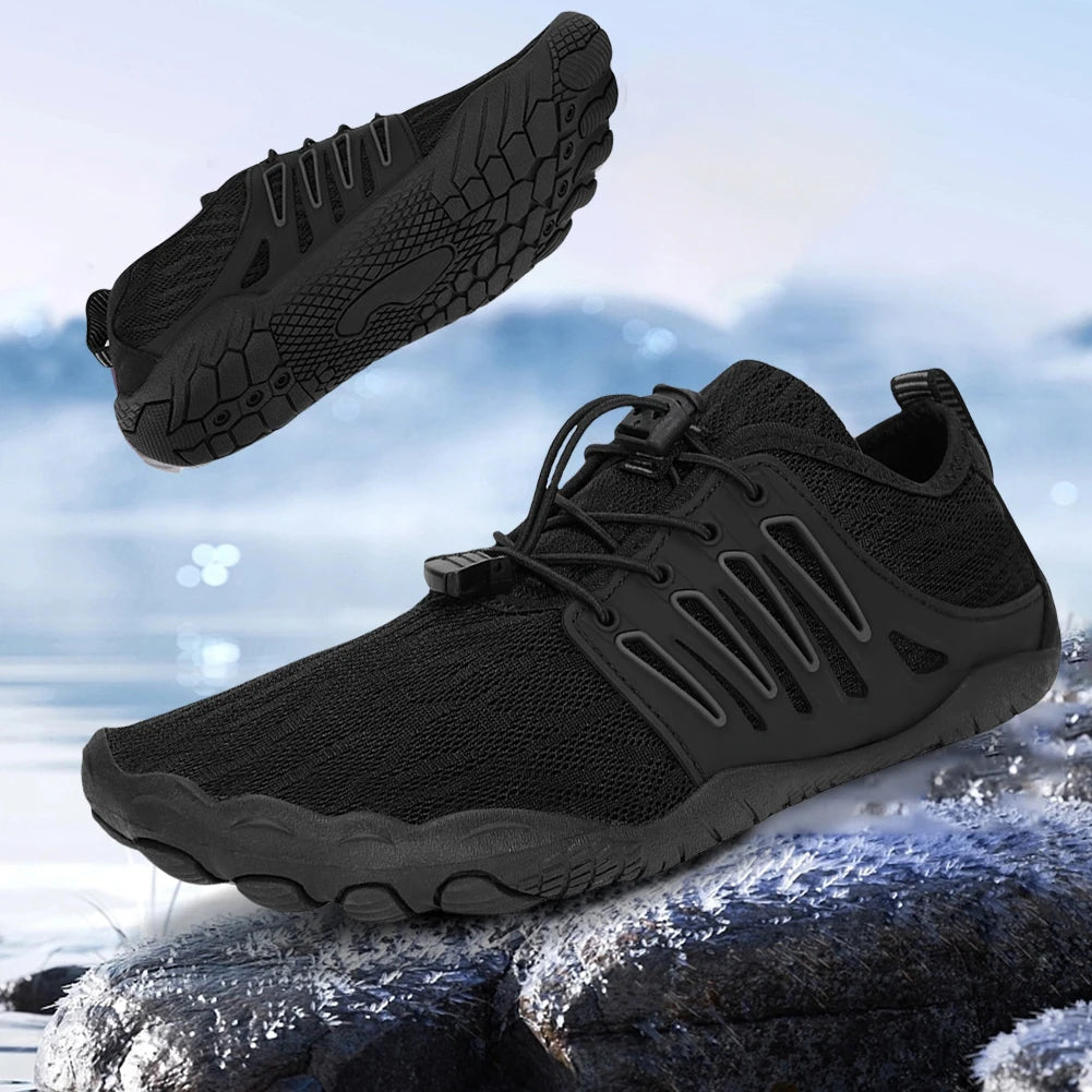 APWIKOGER Water Shoes Quick Dry Aqua Sneakers For Men