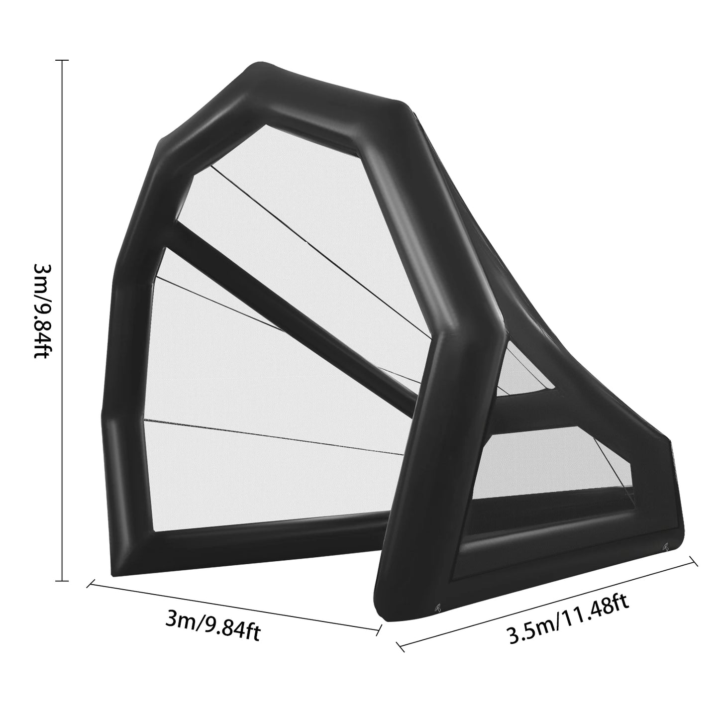 Hign Concerned Chemical Inflatable Golf Practice Net Cage