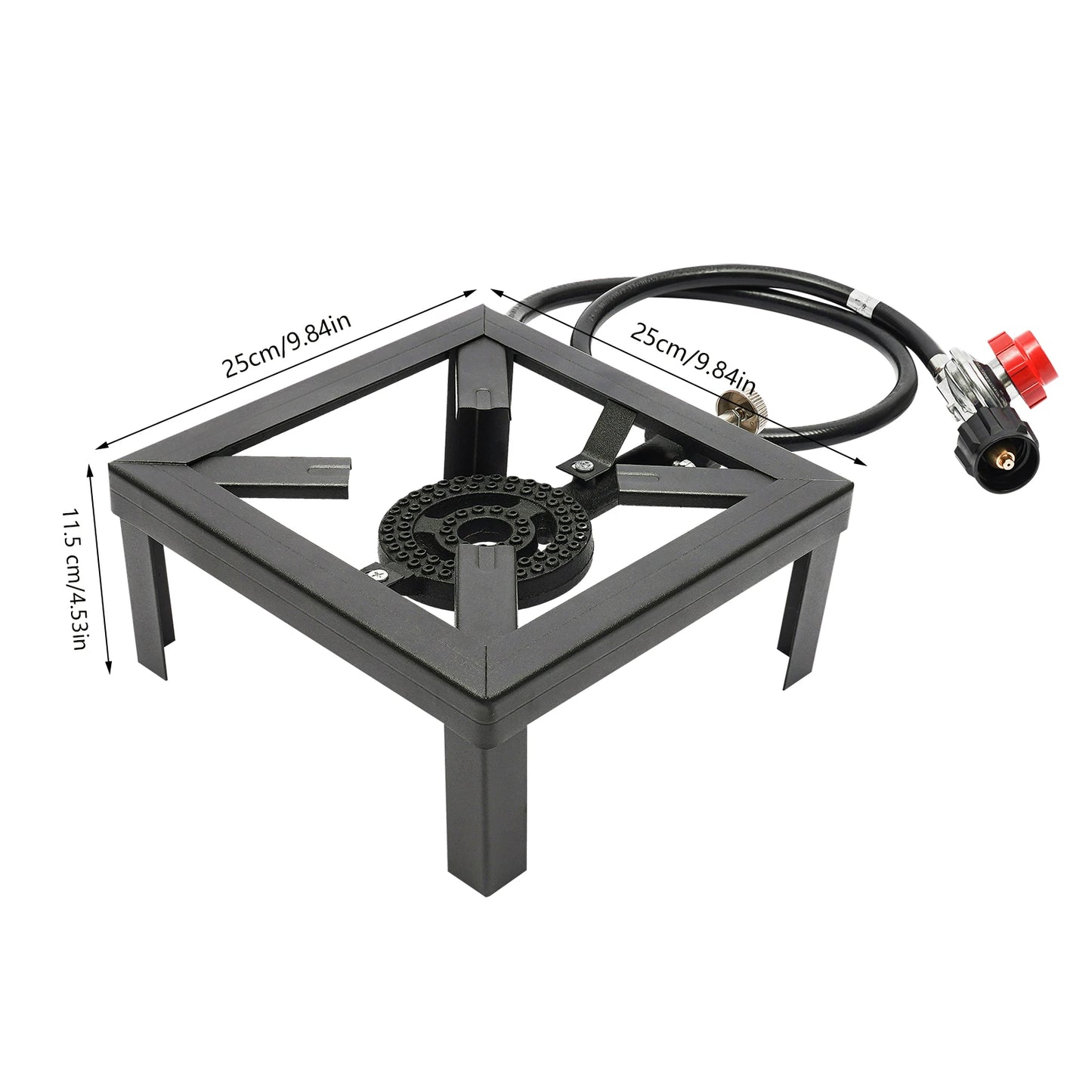 JD Performance Gear Camping Stove Burner Cast Iron Propane