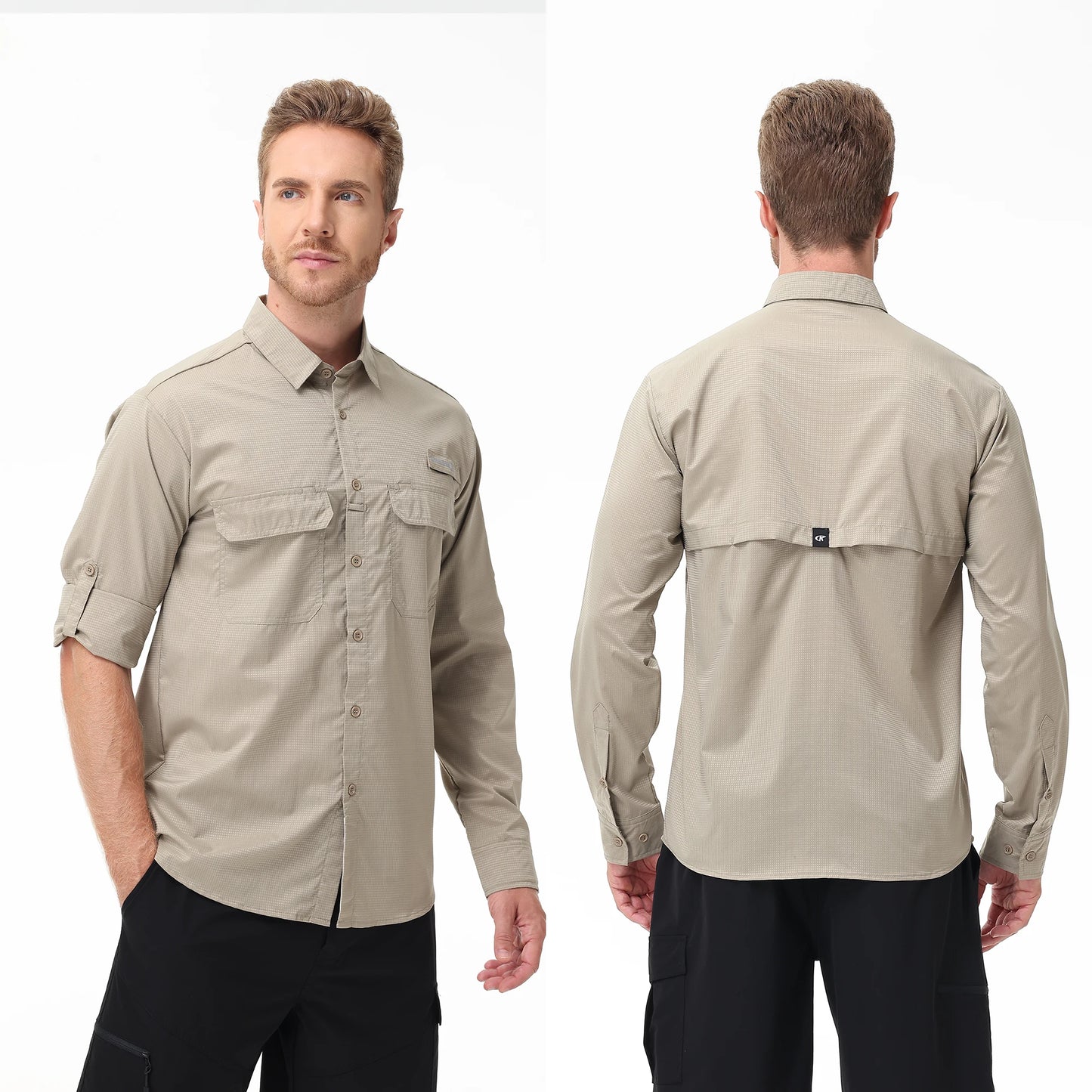 Fujian Men UPF Fifty Plus Long Sleeve Rash Guard Shirt