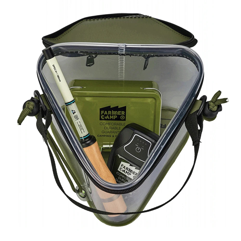 WELLHIKE Collapsible Outdoor Live Fish Bucket with Breathable Mesh Lid