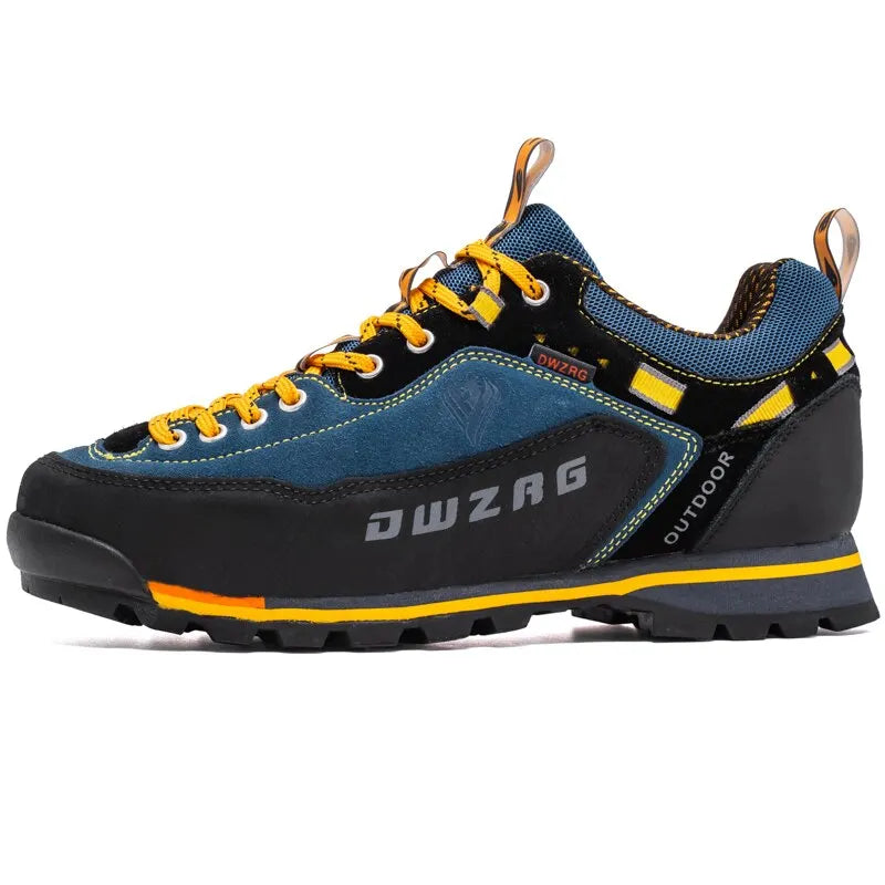 DWZRGCN Waterproof Hiking Shoes Men Climbing Sneakers