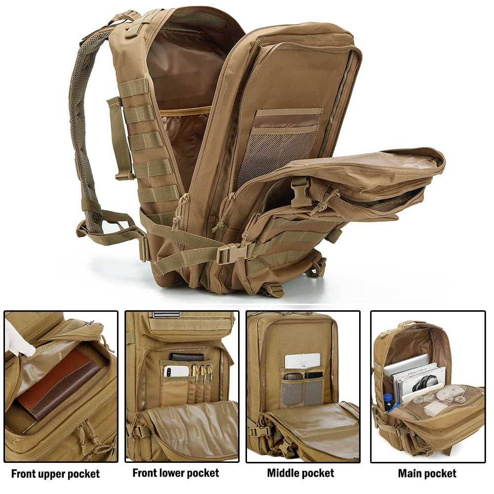 JD Performance Gear Tactical Backpack Molle Pack Outdoor