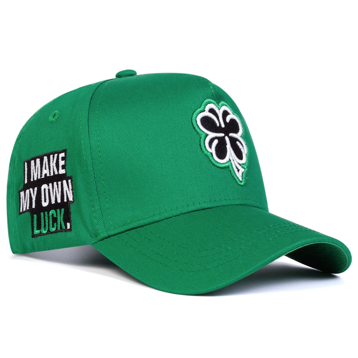 Four Leaf Clover Embroidered Baseball Cap Unisex Hat