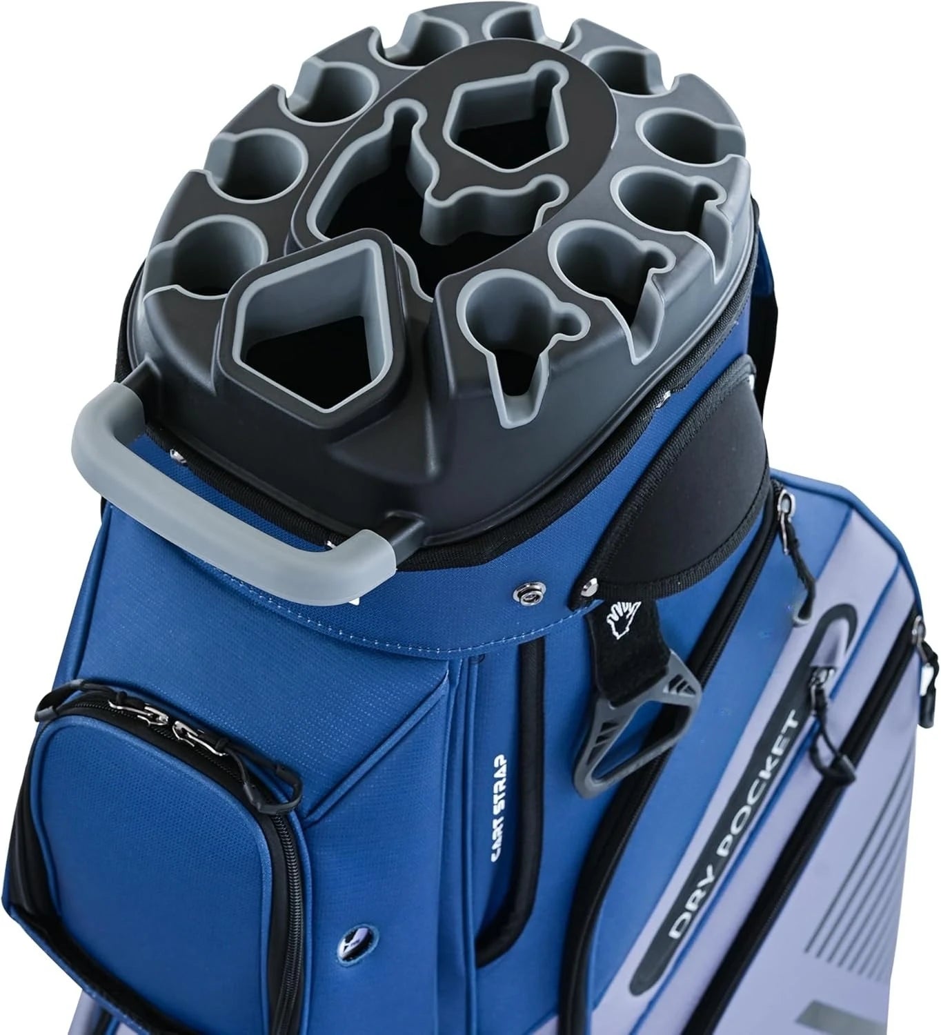 JIAOYINGH TLock Golf Cart Bag 14 Way Organizer Premium