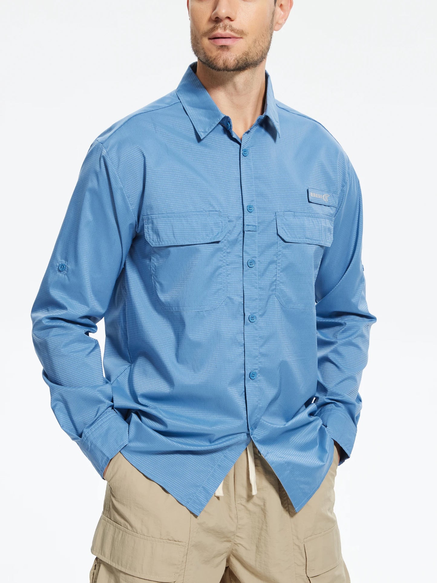 Fujian Men UPF Fifty Plus Long Sleeve Rash Guard Shirt