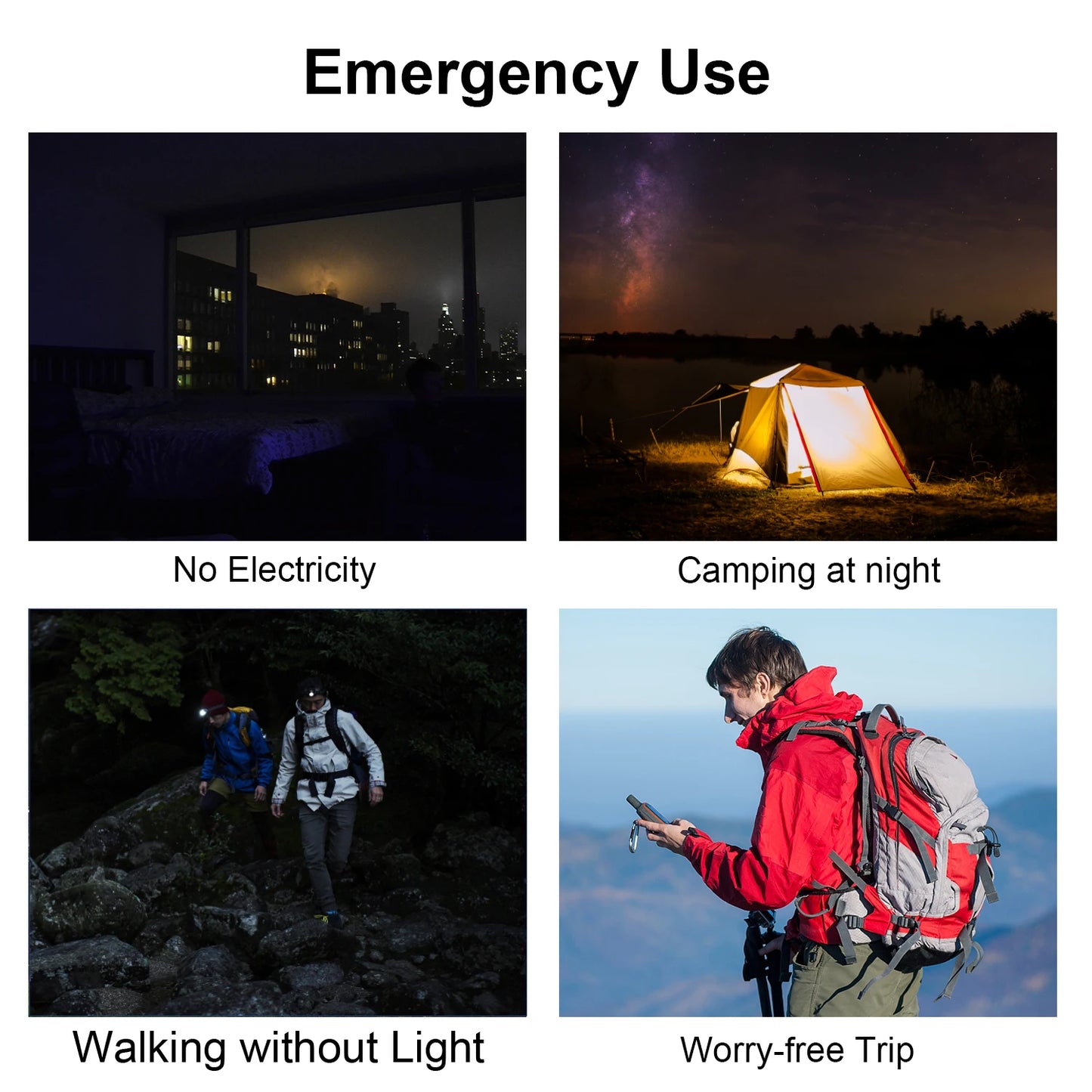 JD Performance Gear Waterproof Solar Power Bank 38800mAh