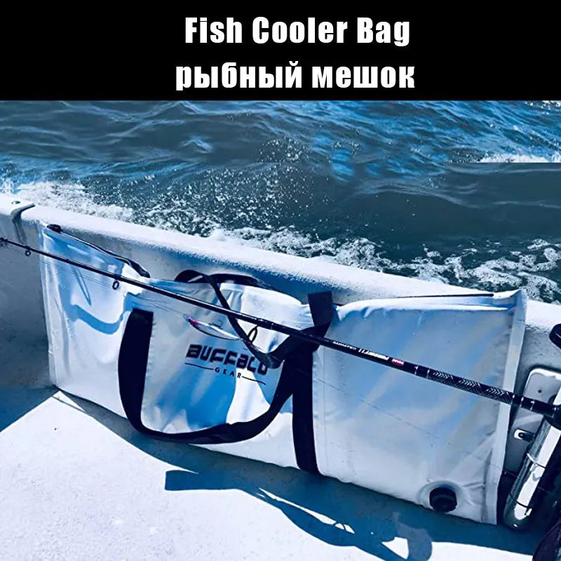 JD Performance Gear Insulated Fishing Cooler Bag With Drain