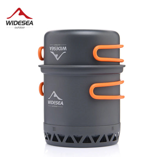 Widesea Outdoor Camping Cookware Set Pot And Kettle