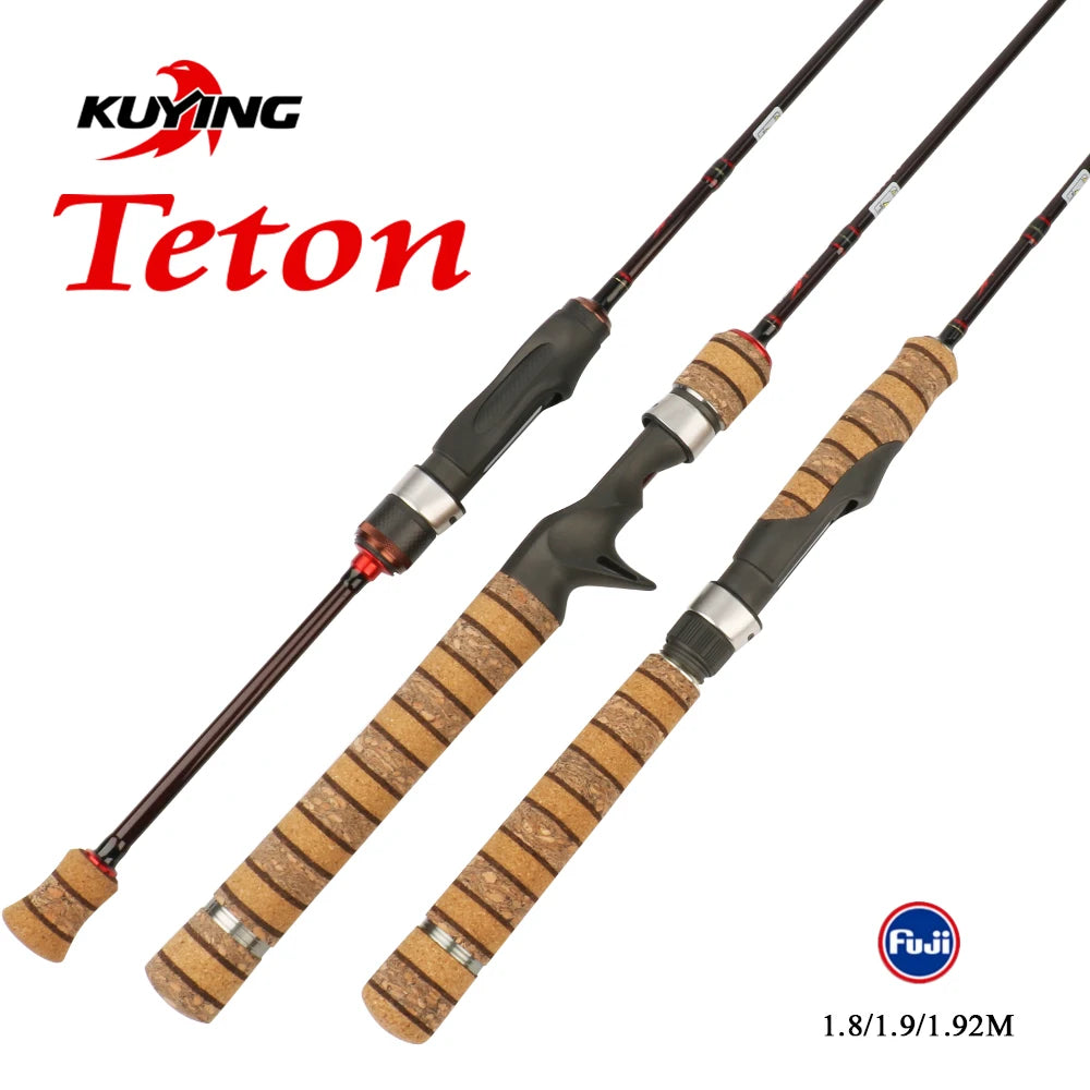 KUYING Teton UL Ultralight Casting Rod FUJI Part Carbon