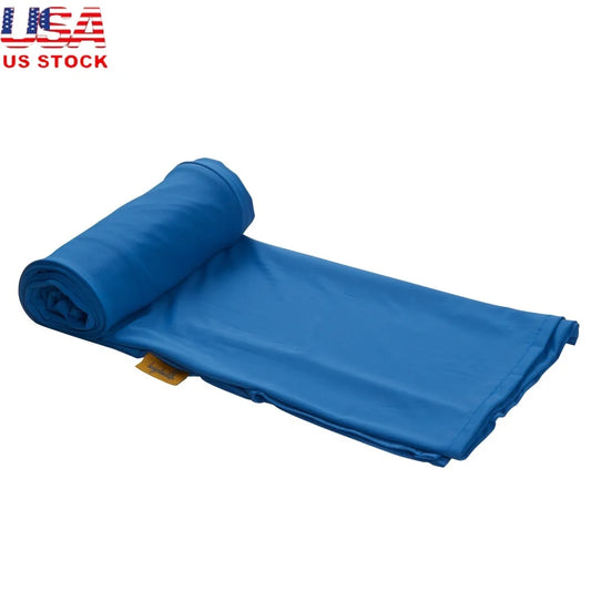 Cooling Sleeping Bag Liner Adult Comfort Wicking Technology Moisture Wicking Soft Stretchy Fabric Anatomic Footbox Camping Gear