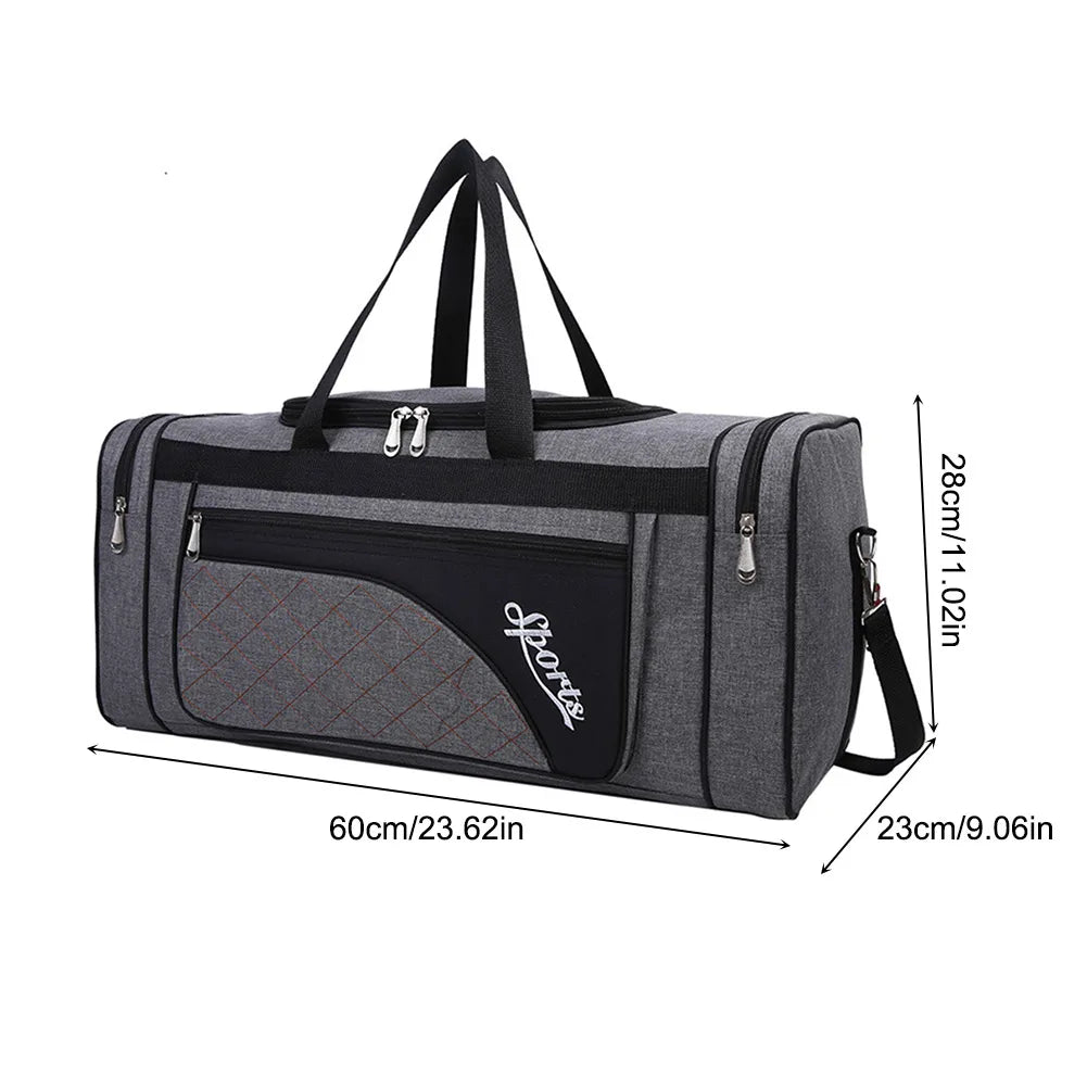 JOCESTYLE Nylon Travel Duffel Bag Waterproof Outdoor Gym Luggage