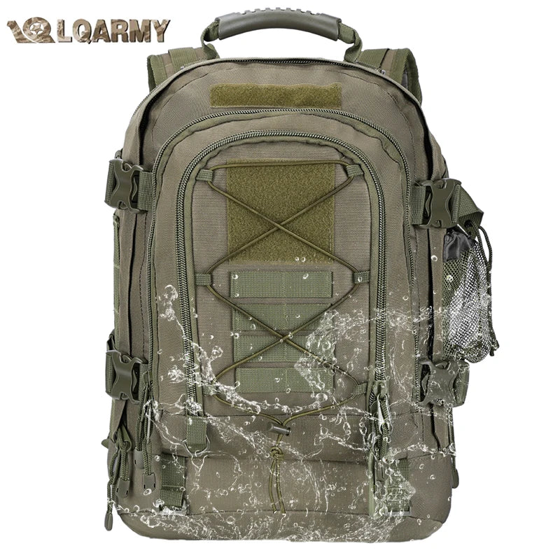 JD Performance Gear Tactical Backpack With Molle For Hiking