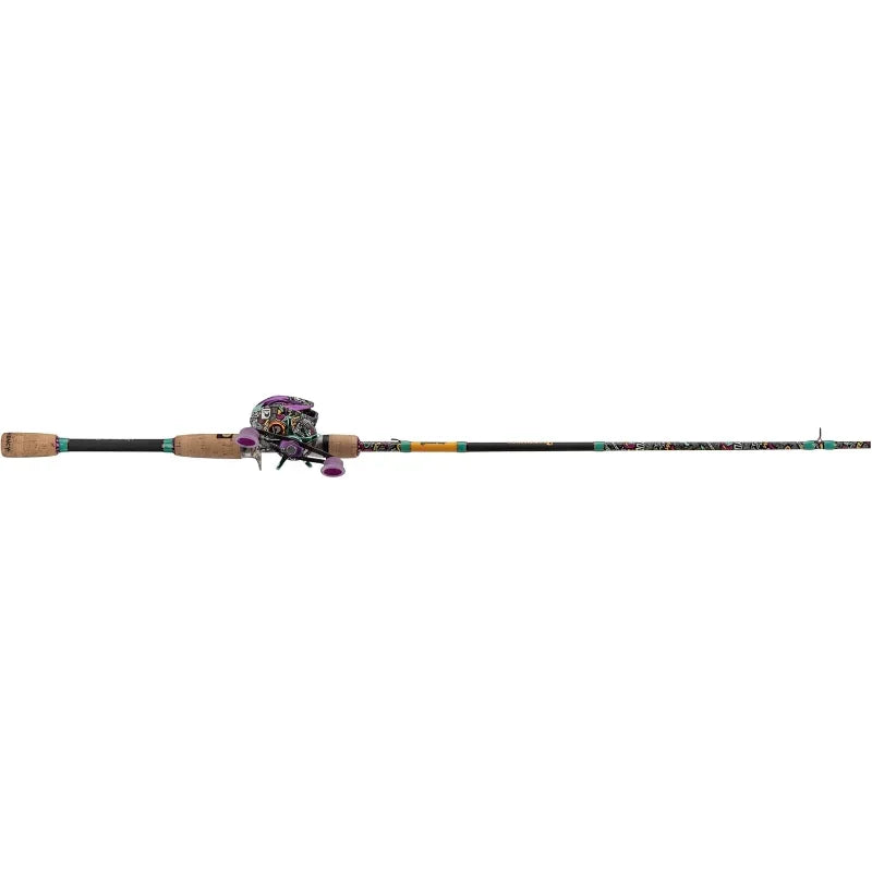 YTYIN ProFISHiency Krazy Baitcast Combo IM7 Graphite Rod