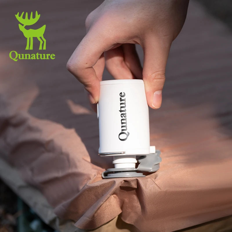Qunature Multifunctional Electric Air Pump for Camping Air Mattress Inflation