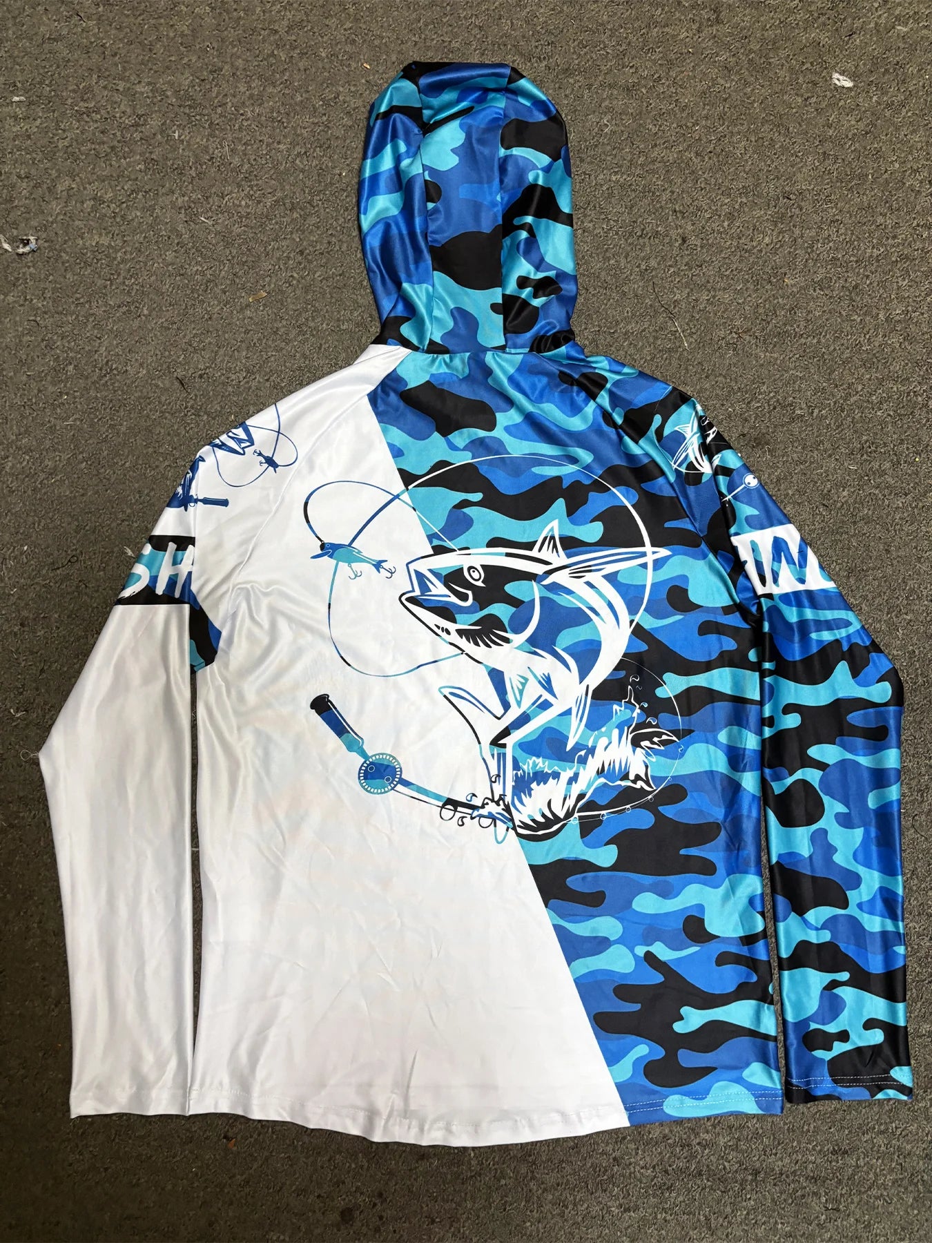Hign Concerned Fishing Hoodie Sun Protection Shirt Gear