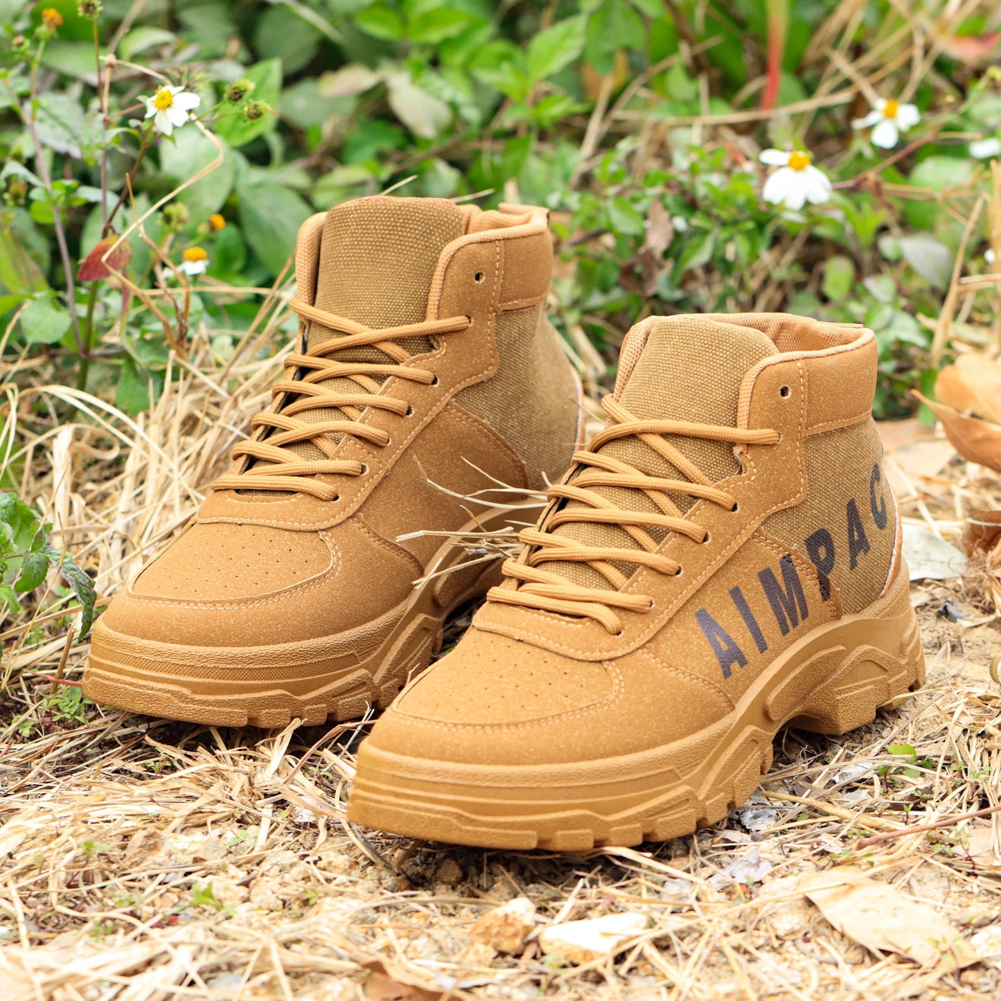 JD Performance Gear Mens Tactical Hiking Boots Leather