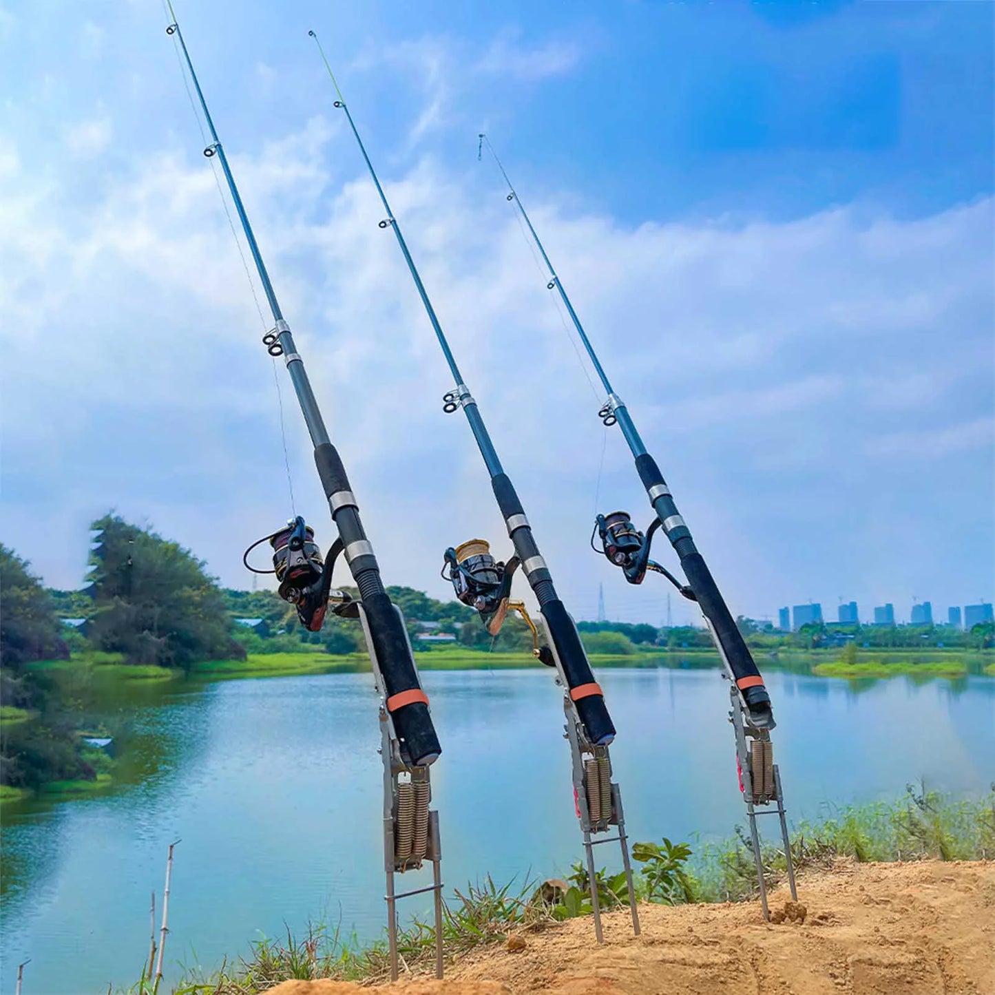 Hign-concerned Stainless Steel Fishing Rod Holder Bracket 1-5pcs