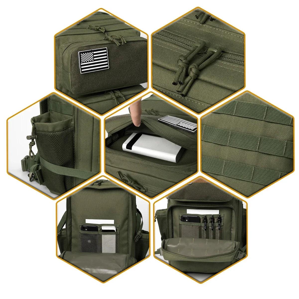 JD Performance Gear Tactical Backpack For Outdoor Travel