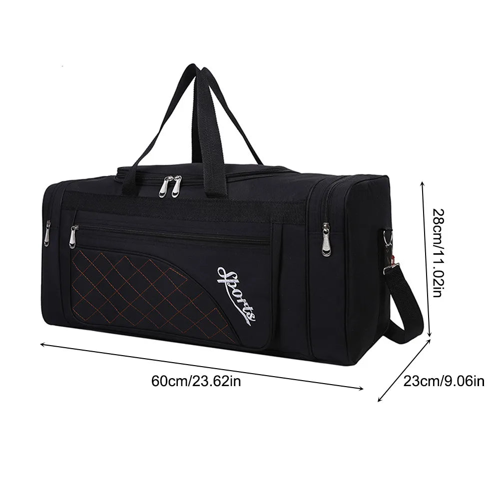 JOCESTYLE Nylon Travel Duffel Bag Waterproof Outdoor Gym Luggage