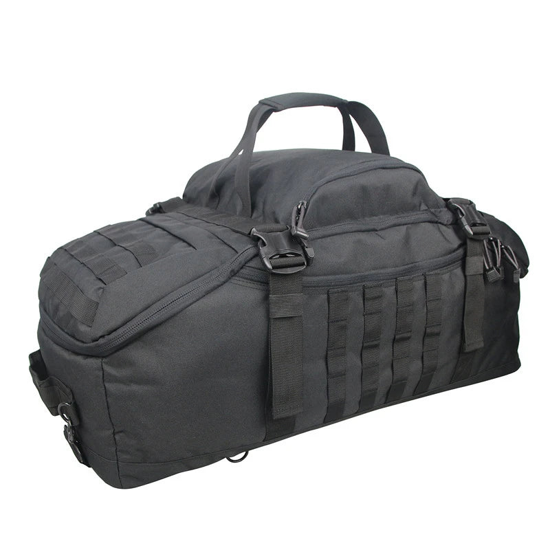 QCN Tactical Travel Bag Molle Duffle for Camping and Hiking