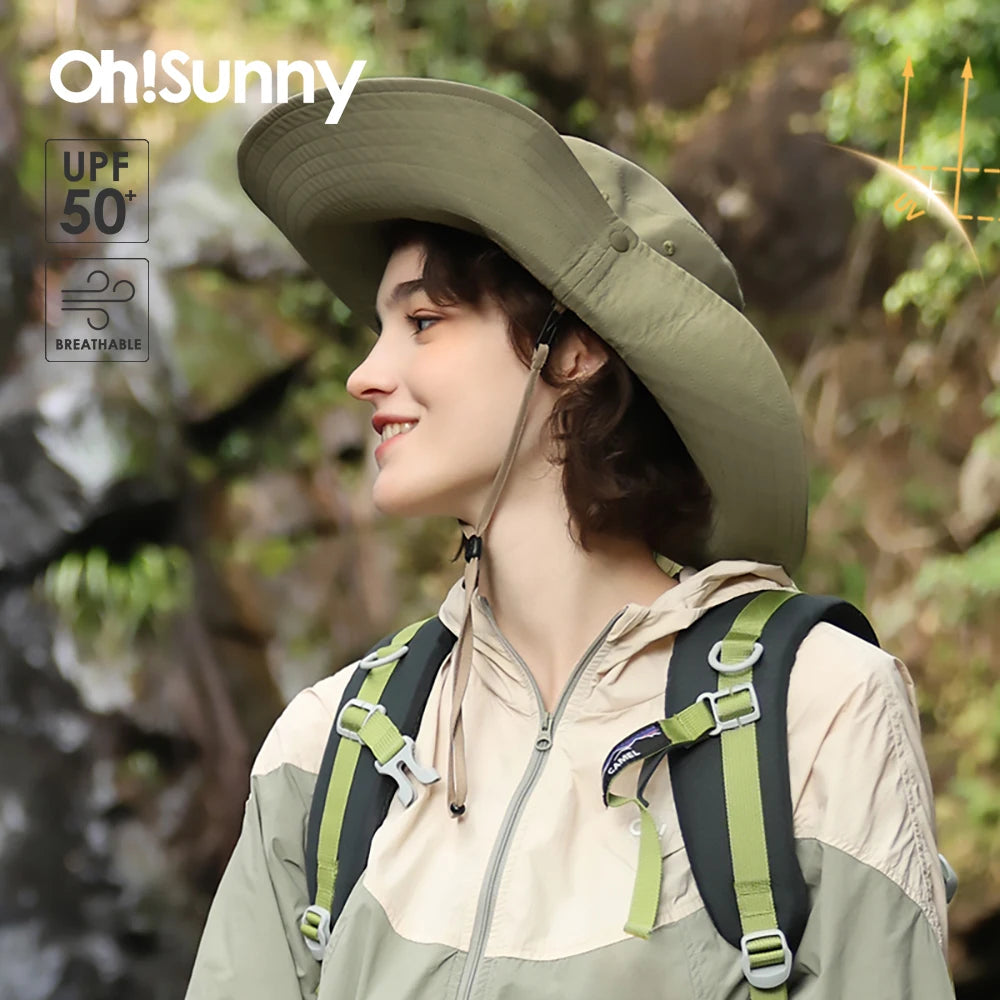 OhSunny Women Bucket Hat with UPF1000 UV Protection for Outdoors