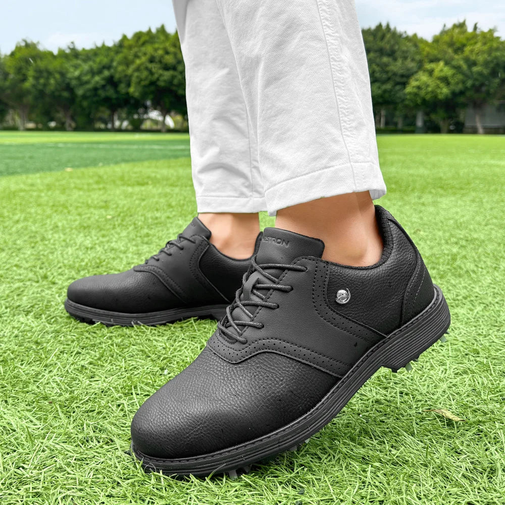 Lenox Golf Shoes Spikes for Men Walking Footwear Golfers