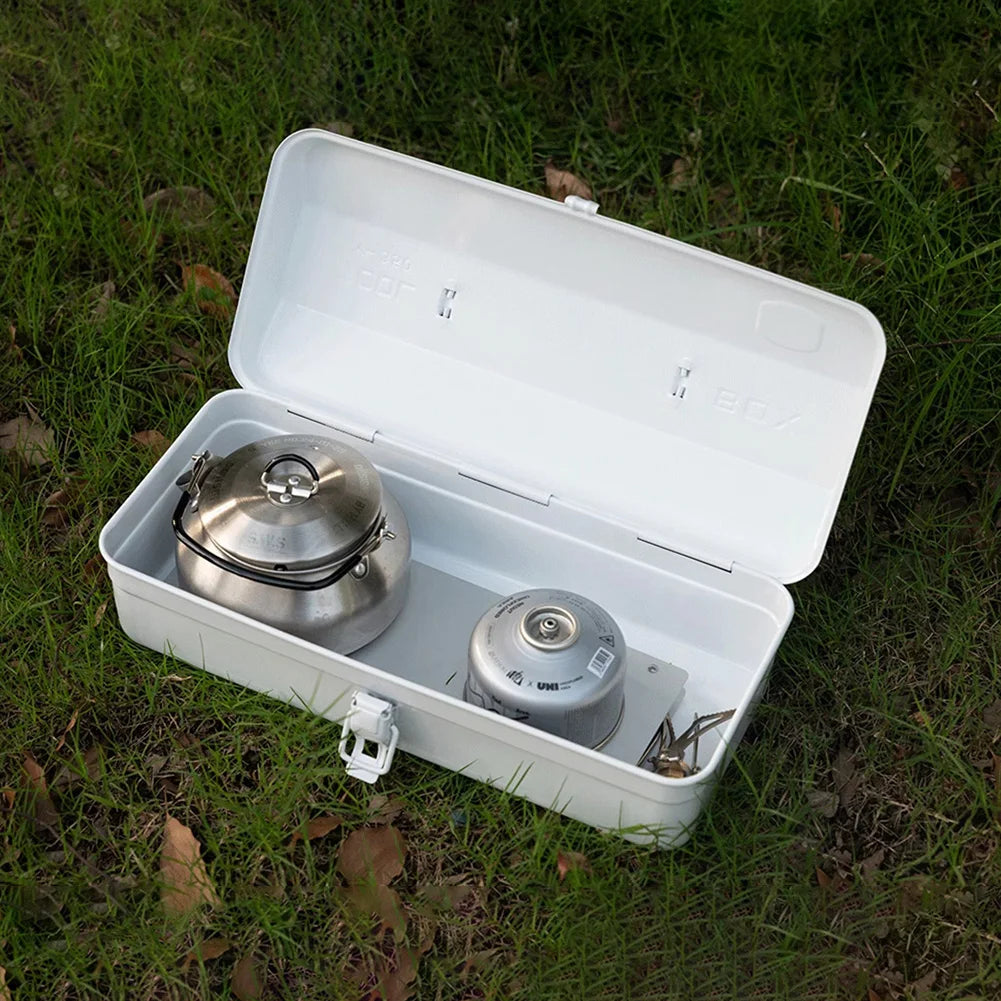 Outdoor Camping Stainless Steel Kettle With Smooth Grip