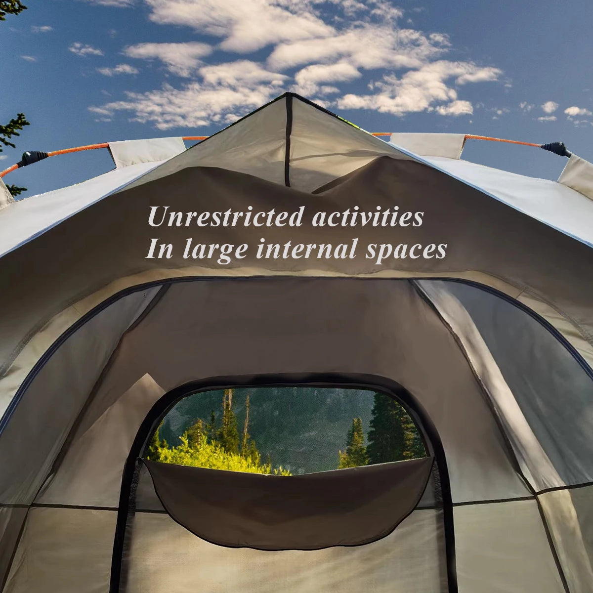 JD Performance Gear Automatic Camping Family Tent Outdoor
