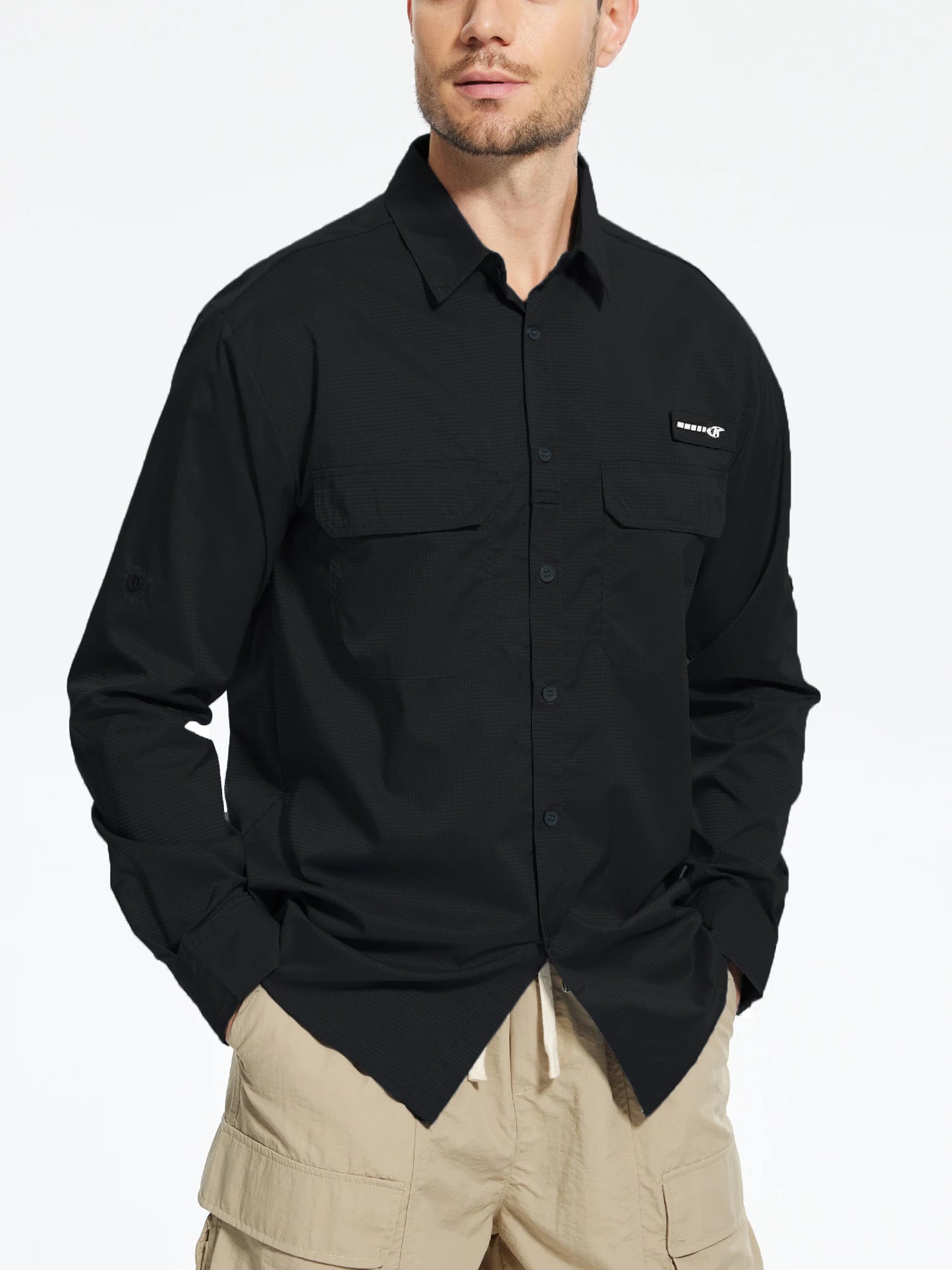 Fujian Men UPF Fifty Plus Long Sleeve Rash Guard Shirt