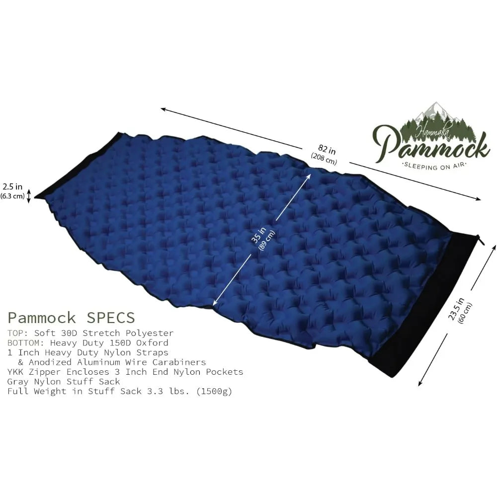 Pammock Hammock Stand With Two In One Sleeping Pad Camping