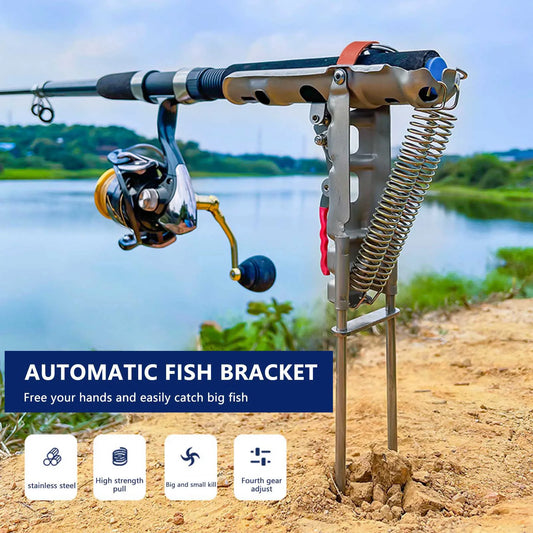 Hign-concerned Stainless Steel Fishing Rod Holder Bracket 1-5pcs