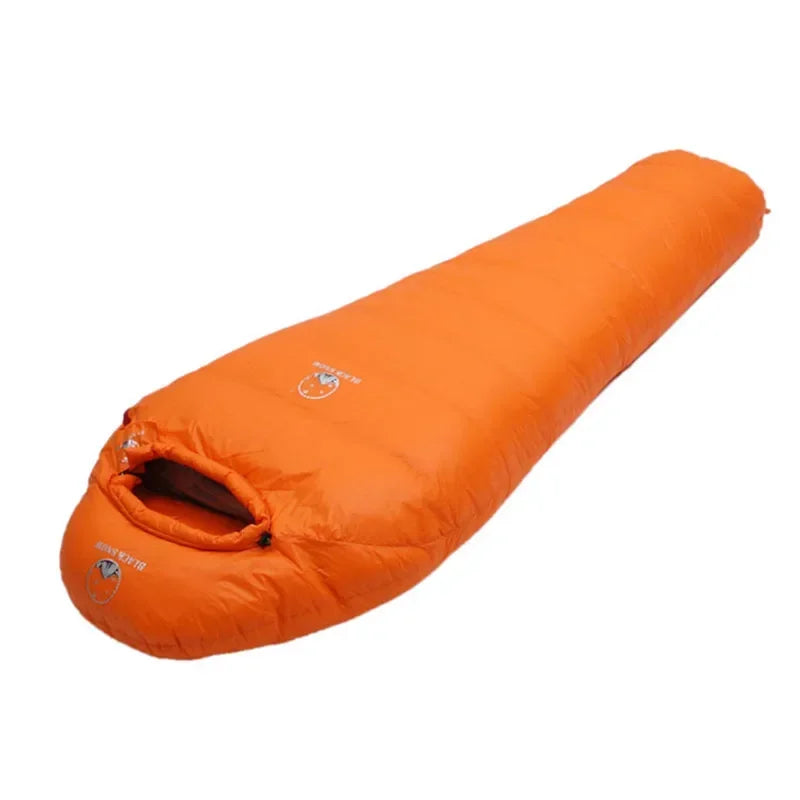 BlackSnow Goose Down Mummy Sleeping Bag For Winter Camping