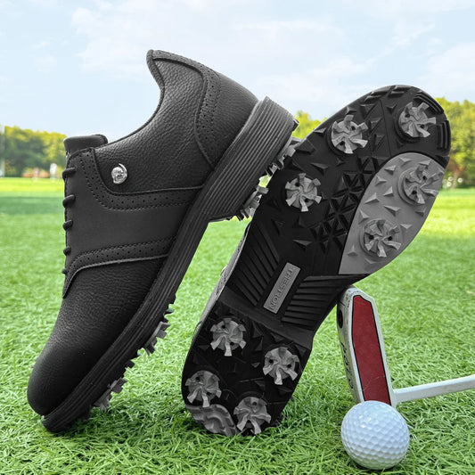Lenox Golf Shoes Spikes for Men Walking Footwear Golfers