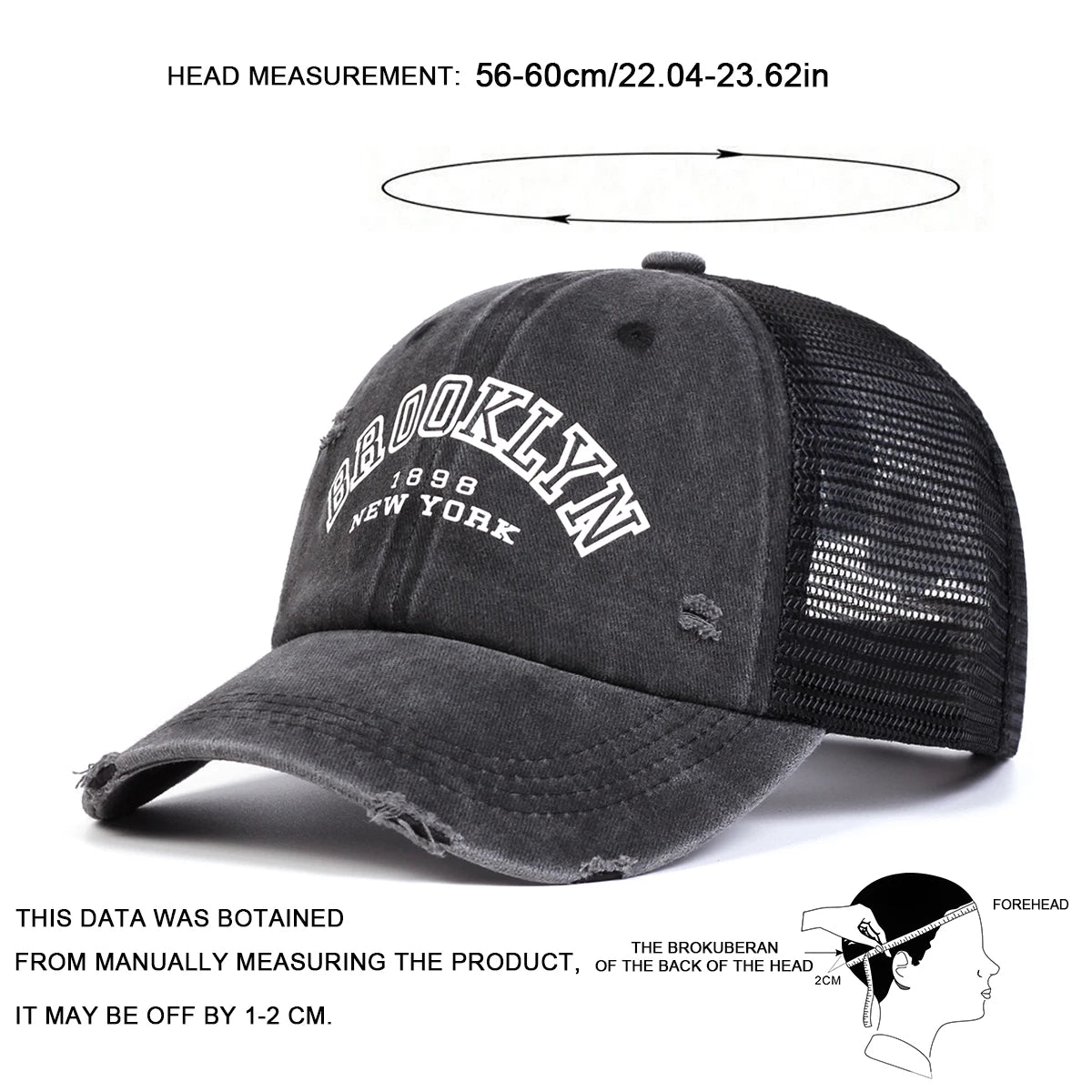 CN Zhejiang Unisex Letter Print Baseball Cap Outdoor Hat