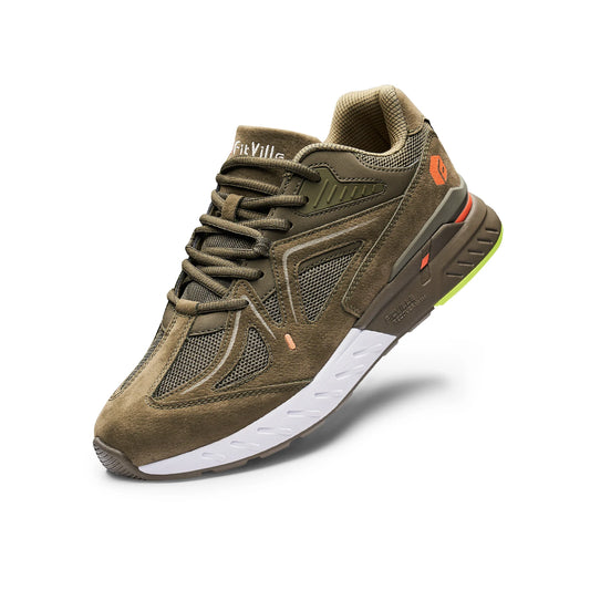 FitVille Extra Wide Mens Walking Shoes Lightweight Sneakers