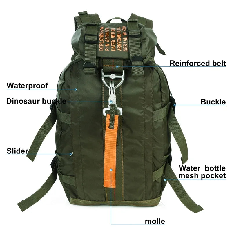 LQARMY Travel Hiking Backpack Waterproof Daypack Unisex