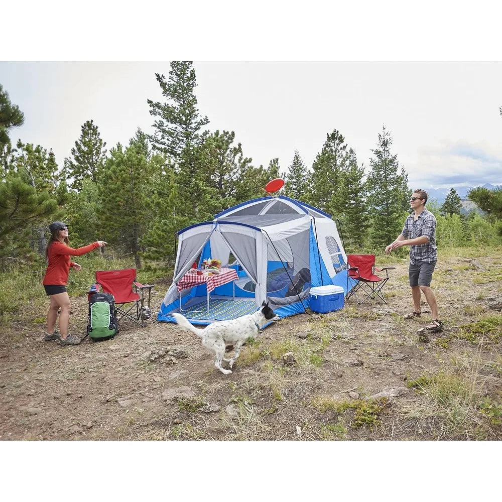 Klondike Family Canvas Tent With Convertible Screen Room