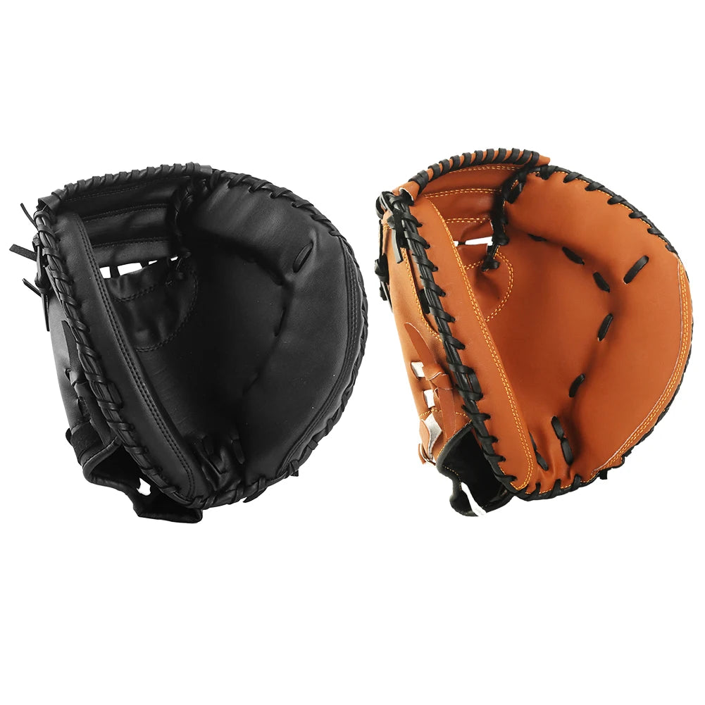 Shunmaii PU Leather Catcher Mitt For Baseball And Softball