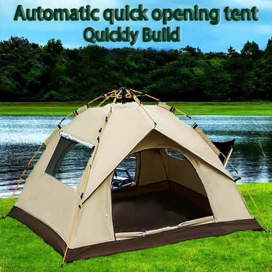 Pakicetus Quick Automatic Opening Tent 4 Person Shelter