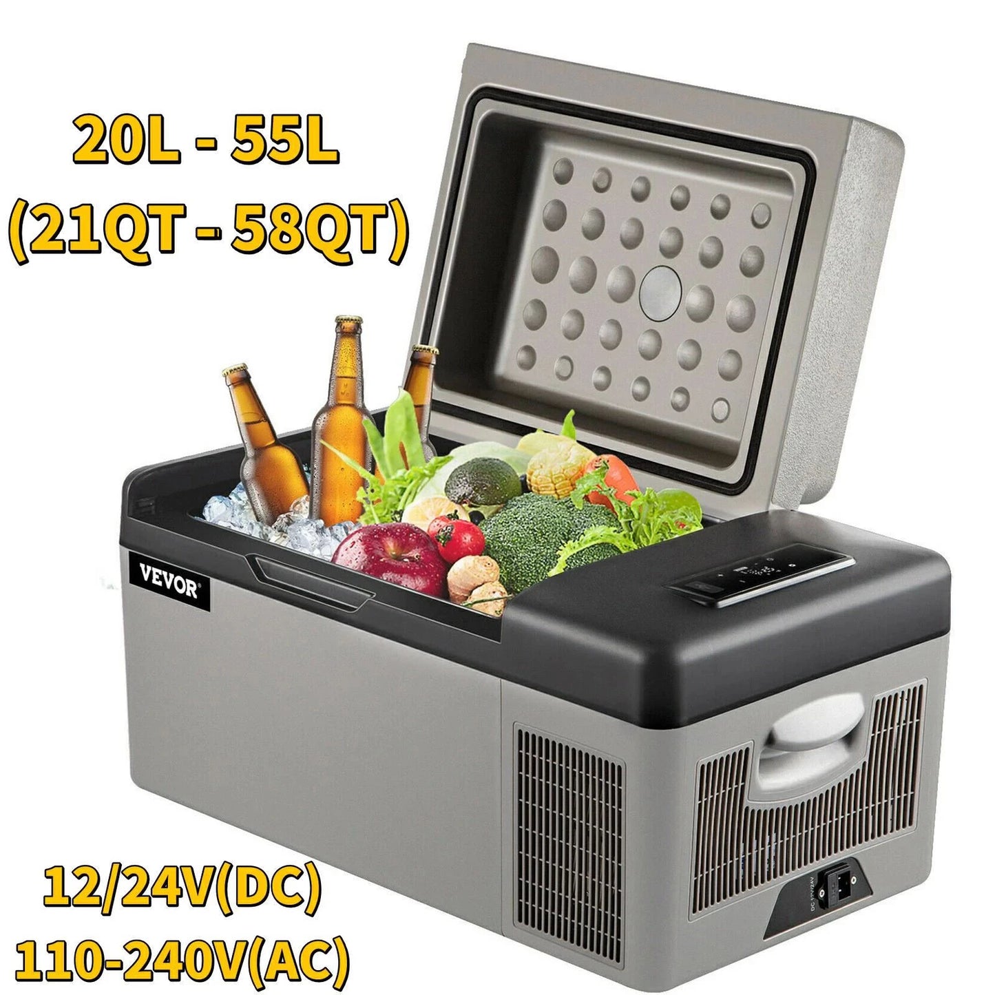 JD Performance Gear SucceBuy Portable Car Refrigerator